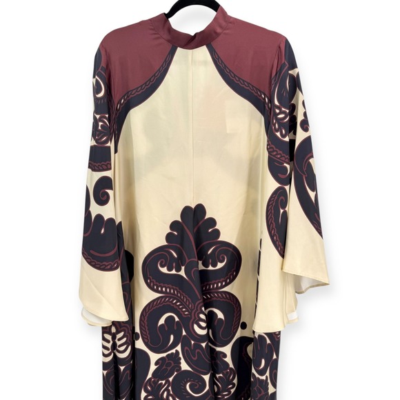 NWT La DoubleJ Magnifico Silk Twill Dress in Corsini Placée Cream $1,690 Size XL - Picture 7 of 16